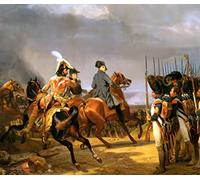 Kunst für Alle Reproduction/Poster: Emile Jean Horace Vernet Bataille d Iéna 14 octobre 1806" - Affiche, Reproduction artistique de haute qualité, 45x40 cm