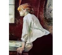 Kunst für Alle Reproduction/Poster: Henri de Toulouse-Lautrec La blanchisseuse 1889" - Affiche, Reproduction artistique de haute qualité, 40x50 cm