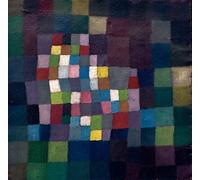 Kunst für Alle Reproduction/Poster: Paul Klee Abstract faisant référence à un arbre en fleurs - Affiche, Reproduction artistique de haute qualité, 50x50 cm