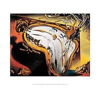 Kunst für Alle Reproduction/Poster: Salvador Dalí Les Montre Molles - Affiche, Reproduction artistique de haute qualité, 40x30 cm