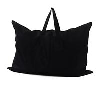 Kunst Portfolio Tasche Schwarz 38x26in Große Kapazität Dicke Leichte Leinwand Künstlertragebeutel für Zeichenbrett Karte Magazin