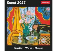 Kunst Tagesabreißkalender 2027 - Kulturkalender - Künstler, Werke, Museen: Kunstvoller Tageskalender 2027 zum Abreißen. Kultur-Kalender mit hochkarätigen Kunstwerken aus Galerien und Museen aller Welt