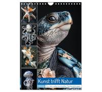 Kunst trifft Natur (Wandkalender 2026 DIN A4 hoch), CALVENDO Monatskalender: Eine harmonische Begegnung von Kreativität und Wildnis, wo die Schönheit ... die Sprache der Kunst zum Leben erwacht.