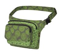 KUNST UND MAGIE Sac banane multicolore Boho Goa, vert, ca 25x20x10cm