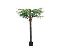 vidaXL Palmier Phoenix artificiel avec pot 215 cm Vert