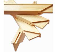 Kunstbruder© Barres de châssis XXL - Cadre en bois solide pour toile, peinture et toile de bricolage (divers formats) avec cales en bois prêtes à monter soi-même (40 x 60 cm)