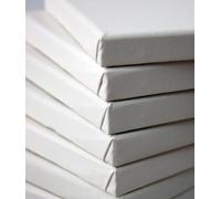 Kunstbruder Châssis tendu, différentes tailles, prêt à peindre - Toile à peindre acrylique, aquarelle à l'huile (100 x 100 cm)