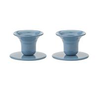 KunstIndustrien, Lot de 2 bougeoirs bleus de cuisine