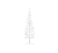 vidaXL Demi Sapin de Noël Artificiel Mince avec Support Arbre de Noël Décoration de Vacances Ornement de Fête Salon 344566