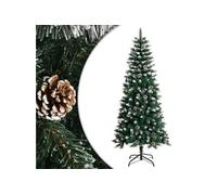 Kunstkerstboom met standaard 150 cm PVC groen345174