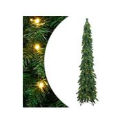 Kunstkerstboom met verlichting 130 LED's 210 cm357693