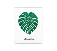 KunstLoft® Image encadrée effet 3D 'Love in the Leaf' | 60x80cm
