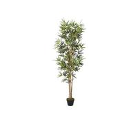 vidaXL Kunstplant bamboe 1104 bladeren 180 cm groen358961 Vert G
