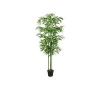 vidaXL Bambou artificiel 576 feuilles 150 cm vert
