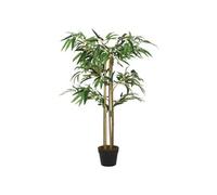 Kunstplant bamboe 760 bladeren 120 cm groen358976
