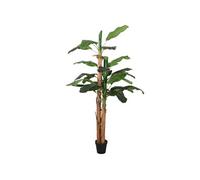 Kunstplant bananenboom 22 bladeren 200 cm groen359003