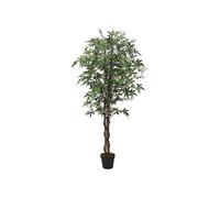 Kunstplant esdoornboom 224 bladeren 80 cm groen359020