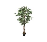 Kunstplant ficus 756 bladeren 150 cm groen359027