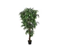 Kunstplant mangoboom 600 bladeren 150 cm groen359032