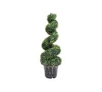 Kunstplant met pot buxus spiraal 100 cm groen336505