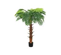 Kunstplant met pot cycaspalm 160 cm groen336308