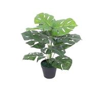 Kunstplant met pot monstera 45 cm groen244434