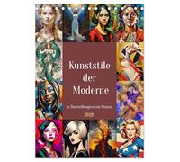 Kunststile der Moderne in Darstellungen von Frauen (Tischkalender 2026 DIN A5 hoch), CALVENDO Monatskalender: Das gemalte Frauenbild zu Beginn des 20. Jahrhunderts