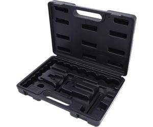 Kunststoffkoffer leer, schwarz