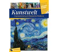 Kunstwelt Wochenplaner Kalender 2027 | Impressionismus und Klassische Moderne | Stilvoller Kunst-Wochenkalender im Hochformat (25x33 cm) | Malerei