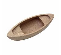 Kuntesetty Bateau en Bois Tableau Murale Étang Canard Nature Illustration Imperméable Composition Adapté Salon Bureau Chambre Idée Cadeau, S Canoë Symétrique