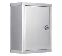 Kuntesetty Boîte Aux Lettres Murale Sécurisée En Métal avec Serrure Boîte à Courriers Verrouillable Coffret à Documents Polyvalent Boîte de Dépôt pour Communauté, 26 Cm X 12.5 Cm X 34