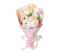 Kuntesetty Bouquet Au Crochet, Fleurs Tricotées, Décoration Florale Artificielle, Cadeau, Fait Main, Idéal pour La Fête Des Mères, Un Anniversaire, Un Ma, Mxb345