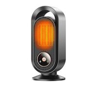 Kuntesetty Chauffage D'Appoint Mini Radiateur Soufflant Personnel Compact avec Chauffage Rapide Céramique PTC et Sécurité Anti Basculement Approprié pour Salon