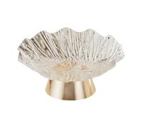 Kuntesetty Corbeille à Fruits sur Pied, Panier Décoratif avec Trou de Drainage, Plateau En Polypropylène, Idéal pour Les Pendaisons de Crémaillère, Les Réunions, Blanc