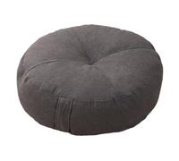 Kuntesetty Coussin de Rond pour S'asseoir et Méditer, Coussin Polyvalent pour L'intérieur et L'extérieur, Gris Foncé
