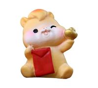 Kuntesetty Figurine Miniature de Cheval, Petite Statue de Cheval, Objet de Collection, Décoration Du Nouvel An Chinois pour Chambre, Salon, Bibliothèque, Style D