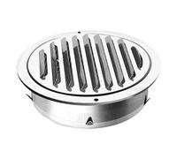 Kuntesetty Grille de Ventilation En Acier Inoxydable avec Maille Intégrée et Couverture Extérieure pour Extracteur D'Air Convient pour Résidences Locaux Commerci, Style G
