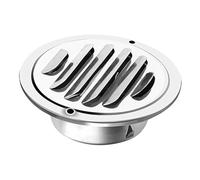 Kuntesetty Grille de Ventilation En Acier Inoxydable avec Maille Intégrée et Couverture Extérieure pour Extracteur D'Air Convient pour Résidences Locaux Commerci, Style A