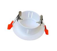 Kuntesetty Plaque de Recouvrement de Trou de Plafond, Couvercle Décoratif pour Downlight, Installation Facile, Panneau Décoratif Compact, Trou Mural Recouvert Po, Convient aux trous de 90 à 105 mm