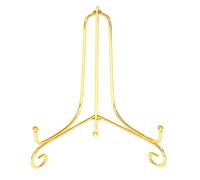 Kuntesetty Présentoir Assiette Étagère à Exposition Support pour Bol Porte Fer Structure Robuste Convient à L'Exposition D'Œuvres Salon, 7 pouces