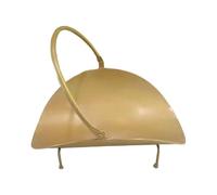 Kuntesetty Râtelier à Bûches pour Cheminée, Range-bûches Décoratif, Panier à Bûches, Range-bûches En Métal, or