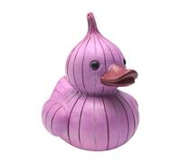 Kuntesetty Sculpture de Canard Ornement Original Figurine Animale Artistique En Forme de Canard Légume Approprié pour Bibliothèque Bureau Chambre et Tableau de B, Canard à L'oignon