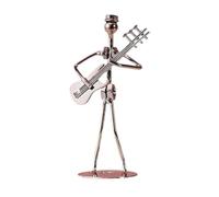 Kuntesetty Sculpture de Musicien Décoration de Bureau à Domicile Pièce D'art élégante, Guitare électrique