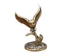 Kuntesetty Statue de Hibou En Laiton, Figurine de Collection, Artisanat, Thé, Animal de Compagnie, Art Vintage