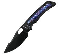 Kunwu JERICHO - VANAX DLC finish with PVD Black TC4 Orange handle