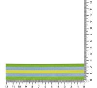 Kuny 30188-0025-0002 Bande, #0002 Vert, 20 m x 25 mm, Set de 25 Pièces