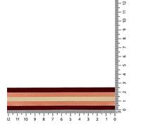Kuny 30188-0025-0004 Bande, 0004 Rouge/Rose, 20 m x 25 mm, Set de 25 Pièces