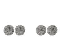 kunyi 4PCS pour Bot W10/W10 PRO Vadrouille Pad Pièces de Rechange Robot Aspirateur Vadrouille Chiffons Accessoires de Remplacement