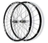 KUNYOS 26/27.5/29IN Mountain Bike Wheelset Quick Release Front and Rear Wheels Aluminum Alloy Rims Disc Brake 24H Hubs for 8/9/10/11/12 Speed,Argent,29inch