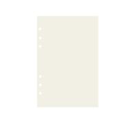 KUNYOS 45 pièces A5 A6 A7 6 anneaux feuilles mobiles cahier recharge classeur Page intérieure Budget hebdomadaire mensuel à faire ligne point grille papier papeterie(Blank,A7)